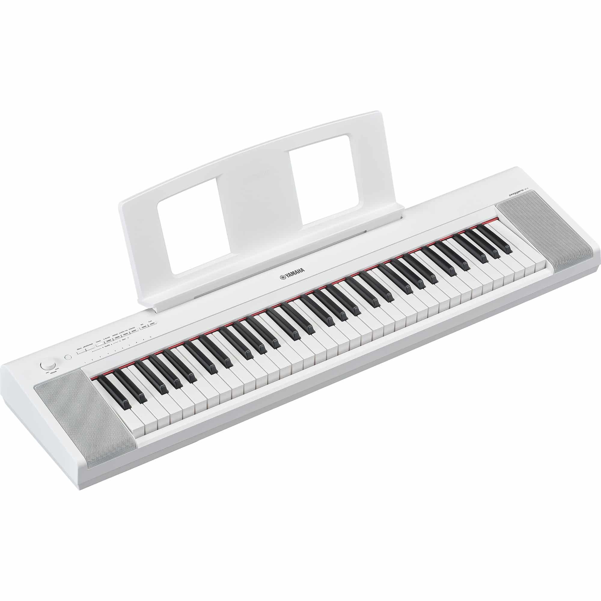 YAMAHA NP-15 PORTABLE DIGITAL PIANO WHITE