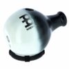 MEINL PERCUSSION FIBERGLASS LIQUID IBO DRUM, BLACK AND WHITE