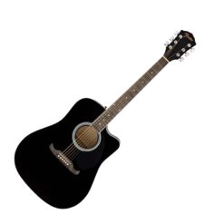 FENDER DREADNOUGHT CUTAWAY ELECTRONICS FA-125CE BLACK