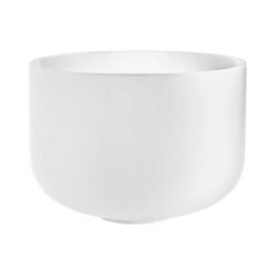 MEINL SONIC ENERGY CRYSTAL SINGING BOWL NOTE G3, 432HZ, THROAT CHAKRA