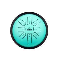 NINO PERCUSSION MINI MELODY STEEL TONGUE DRUM SMALL, GREEN, G-MINOR