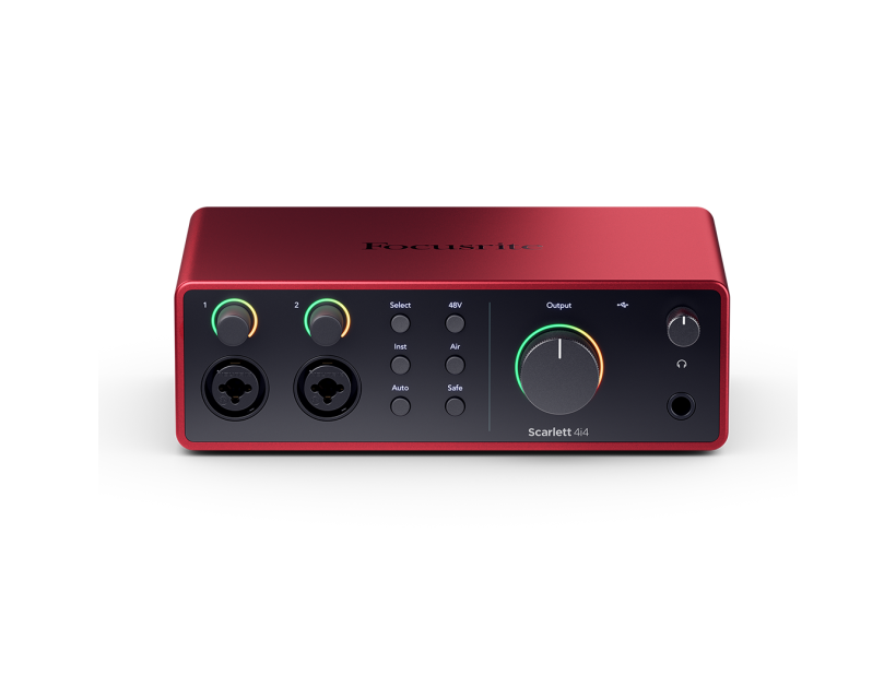 FOCUSRITE SCARLETT 4I4 4TH GEN USB AUDIO INTERFACE