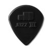 DUNLOP NYLON JAZZ 3 BLACK STIFFO GUITAR PICKS (6-PACK)