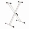 K&M  18993 KEYBOARD STAND RICK 20  PURE WHITE