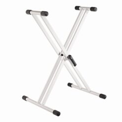 K&M  18993 KEYBOARD STAND RICK 20  PURE WHITE