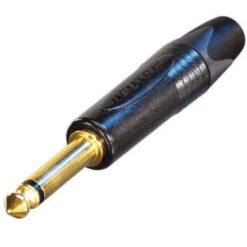 Neutrik 1/4-INCH PLUG 2POLE WITH GOLD CONTACTS