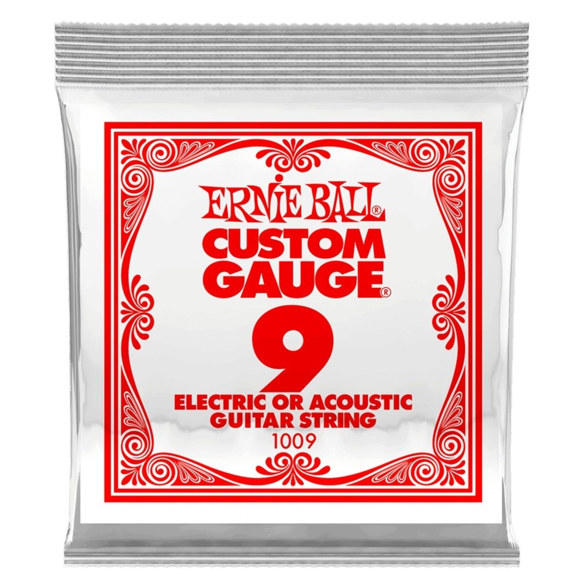 ERNIE BALL 1009 SINGLE .009 PLAIN STEEL STRING