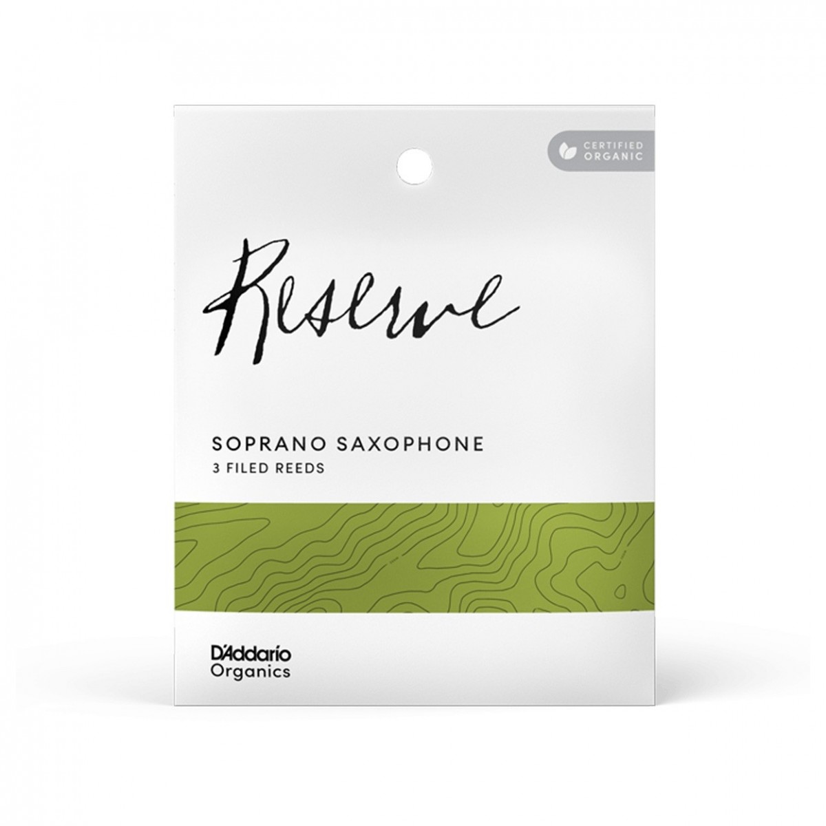 D'ADDARIO RICO ORGANIC RESERVE 2,5 SOPRANO SAXOPHONE (X 3)