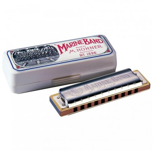 HOHNER DIATONIC HARMONICA IN G, 1896/20 MARINE BAND CLASSIC