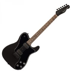 SQUIER FSR AFFINITY SERIES TELECASTER DELUXE, METALLIC BLACK