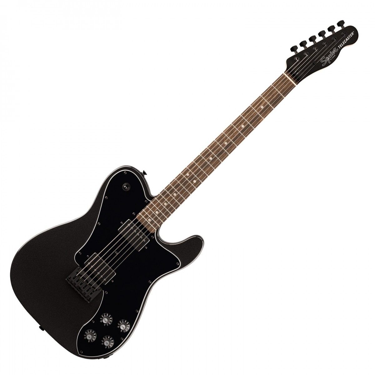 SQUIER FSR AFFINITY SERIES TELECASTER DELUXE, METALLIC BLACK