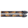 STAGG TERYLENE GUITAR STRAP WITH FLAME
