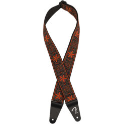 FENDER PASADENA WOVEN STRAP, ORANGE WALLFLOWER