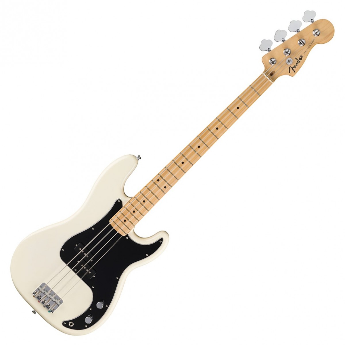 FENDER STANDARD PRECISION BASS, OLYMPIC WHITE