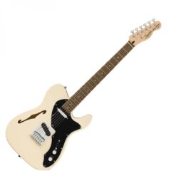 SQUIER AFFINITY SERIES TELECASTER THINLINE, OLYMPIC WHITE