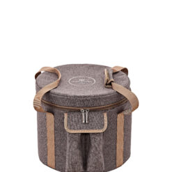 MEINL CRYSTAL SINGING BOWL BAG FOR 15 & 16 BOWLS, BROWN