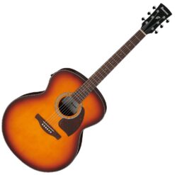 IBANEZ PJ50E-OAH JUMBO-ACOUSTIC GUITAR OPEN PORE VINTAGE AMBER SUNBURST