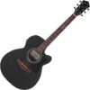 IBANEZ VC44CE-WK ACOUSTIC GUITAR WEATHERED BLACK OPEN PORE