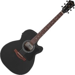 IBANEZ VC44CE-WK ACOUSTIC GUITAR WEATHERED BLACK OPEN PORE