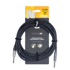STAGG NGC3SWR 3M INSTRUMENT CABLE