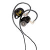 STAGG SOUND-ISOLATING EARPHONES SPECIAL EDITION GOLD-BLACK