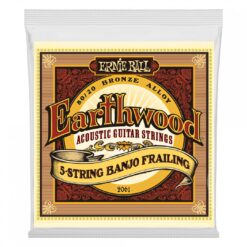 ERNIE BALL EARTHWOOD 5-STRING BANJO FRAILING LOOP END BRONZE ACOUSTIC GUITAR STRINGS 10-24