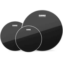 EVANS ETP-CHR-R BLACK CHROME TOM PACK 10,12,16