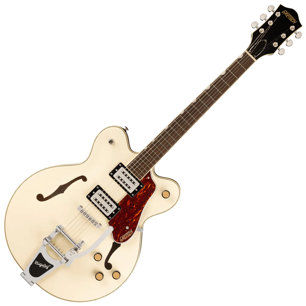 GRETSCH G2622T STREAMLINER CENTER BLOCK DOUBLE-CUT WITH BIGSBY VINTAGE WHITE
