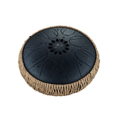 MEINL SONIC ENERGY STEEL TONGUE DRUM B-MINOR 432HZ BLACK