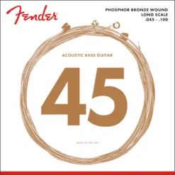 FENDER 8060 PHOSPHOR BRONZE ACOUSTIC BASS STRINGS LONG SCALE