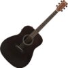 YAMAHA FX400 ELECTRO-ACOUSTIC GUITAR SMOKY BLACK