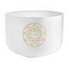 MEINL Sonic Energy Solfeggio Crystal Singing Bowl 12" - F3/174 Hz