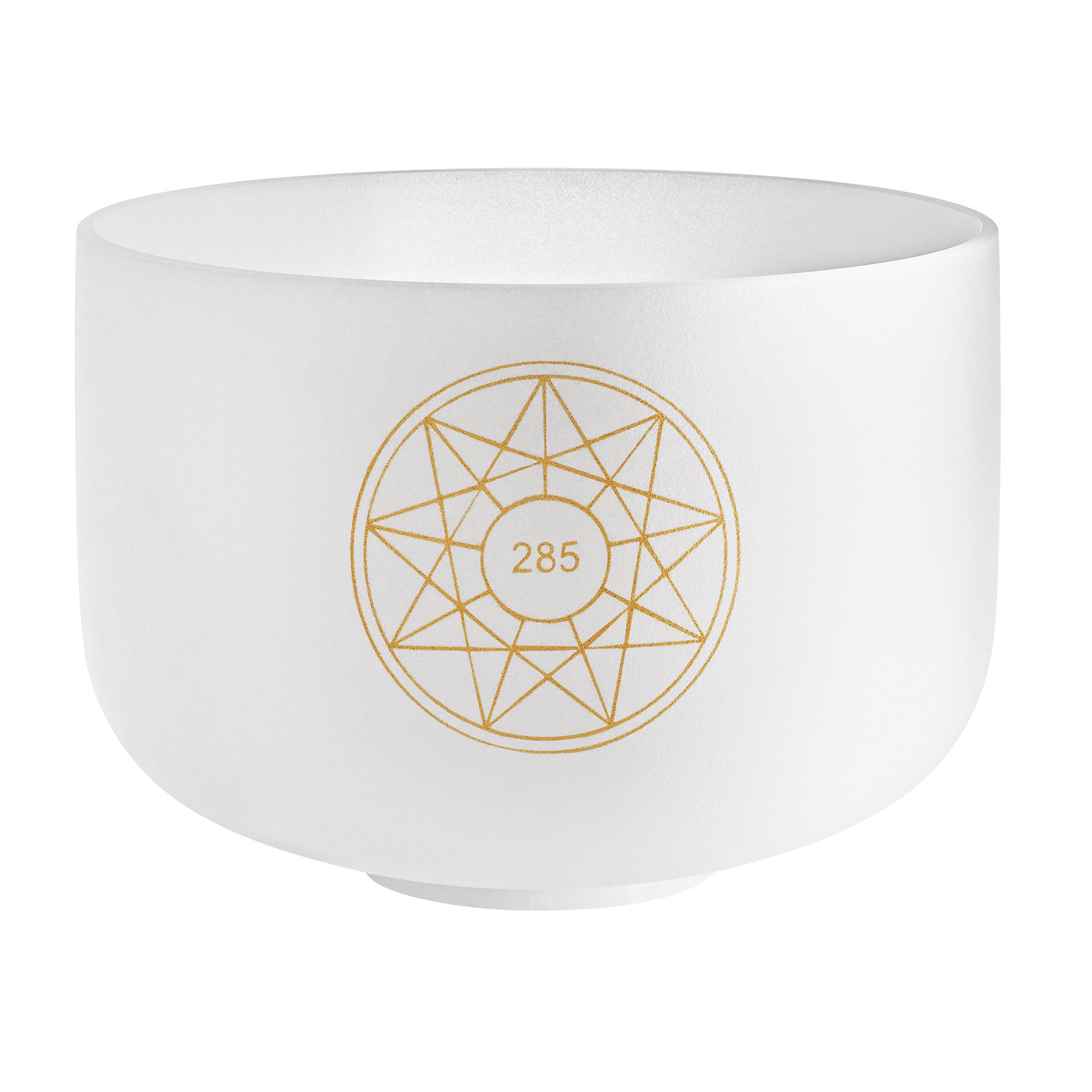 MEINL SONIC ENERGY SOLFEGGIO CRYSTAL SINGING BOWL 12" C#4/285 Hz