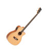 STAGG JUMBO ELECTRIC-ACOUSTIC BASS GUITAR WITH CUTAWAY